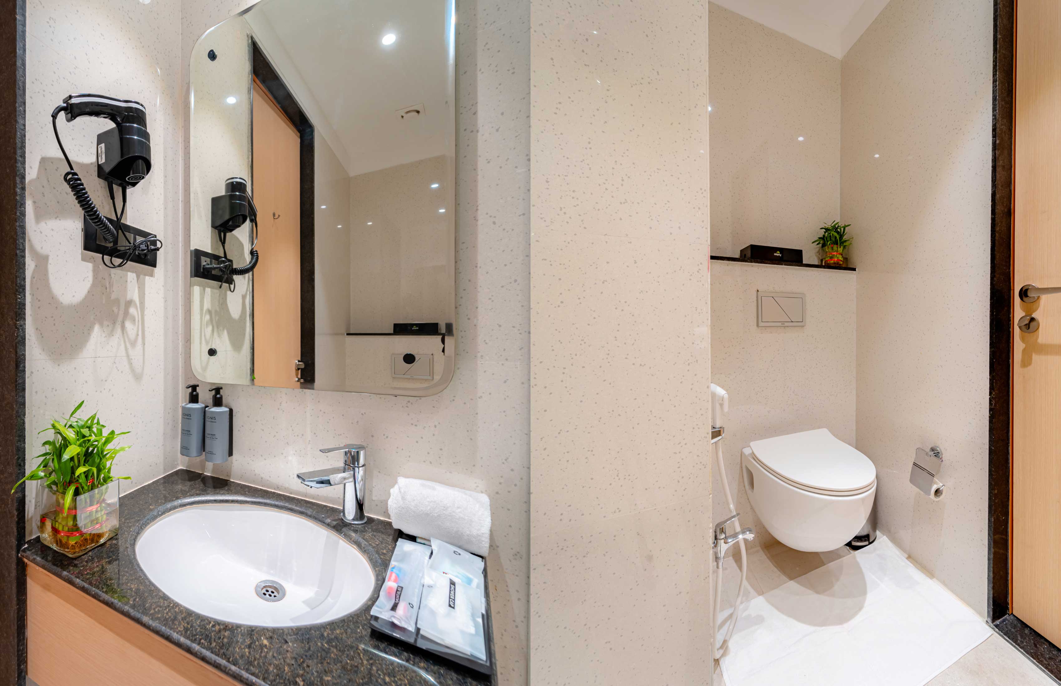 SCARLET Deluxe Room bathroom