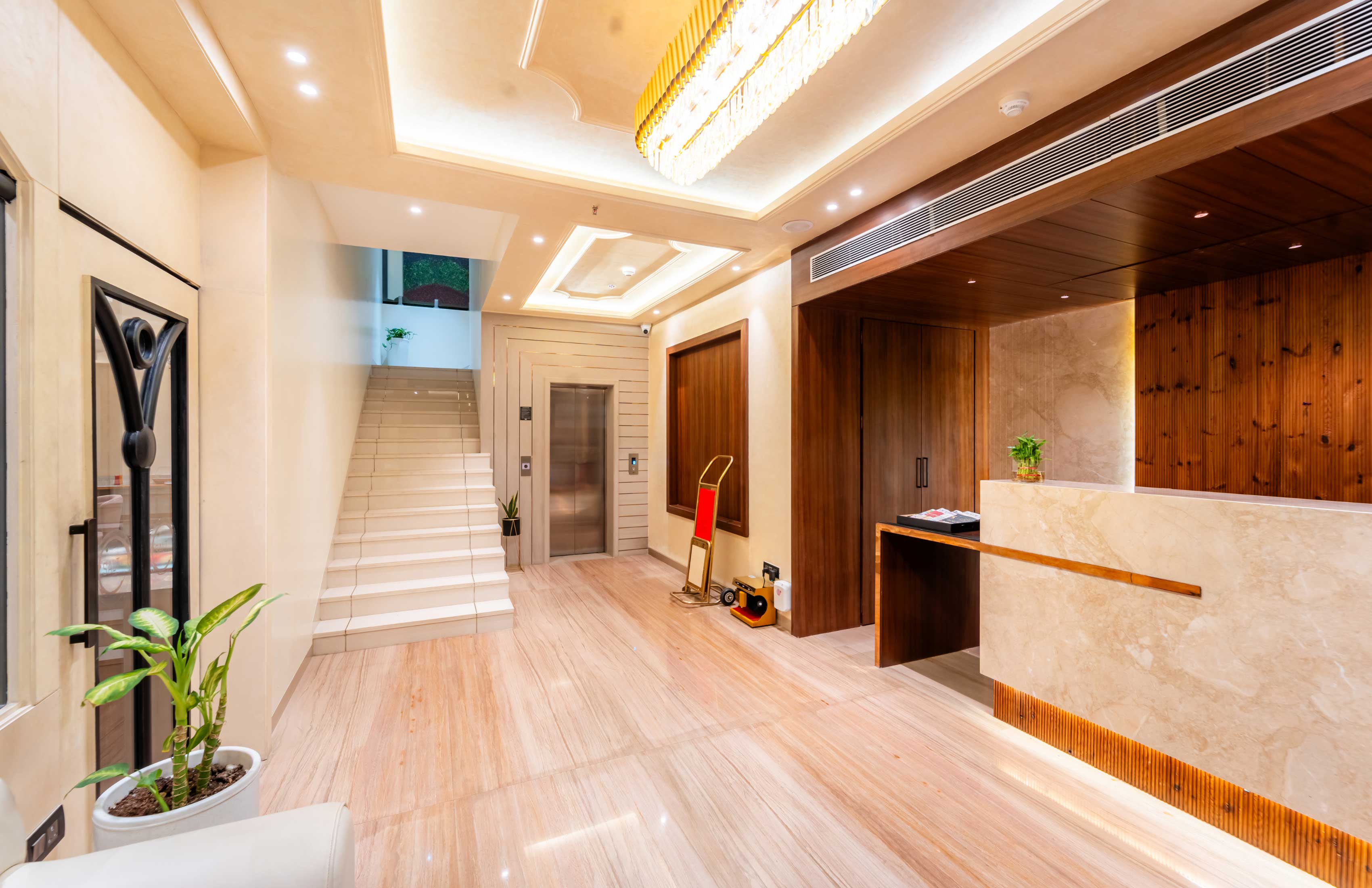 SCARLET Hotel lift lobby area