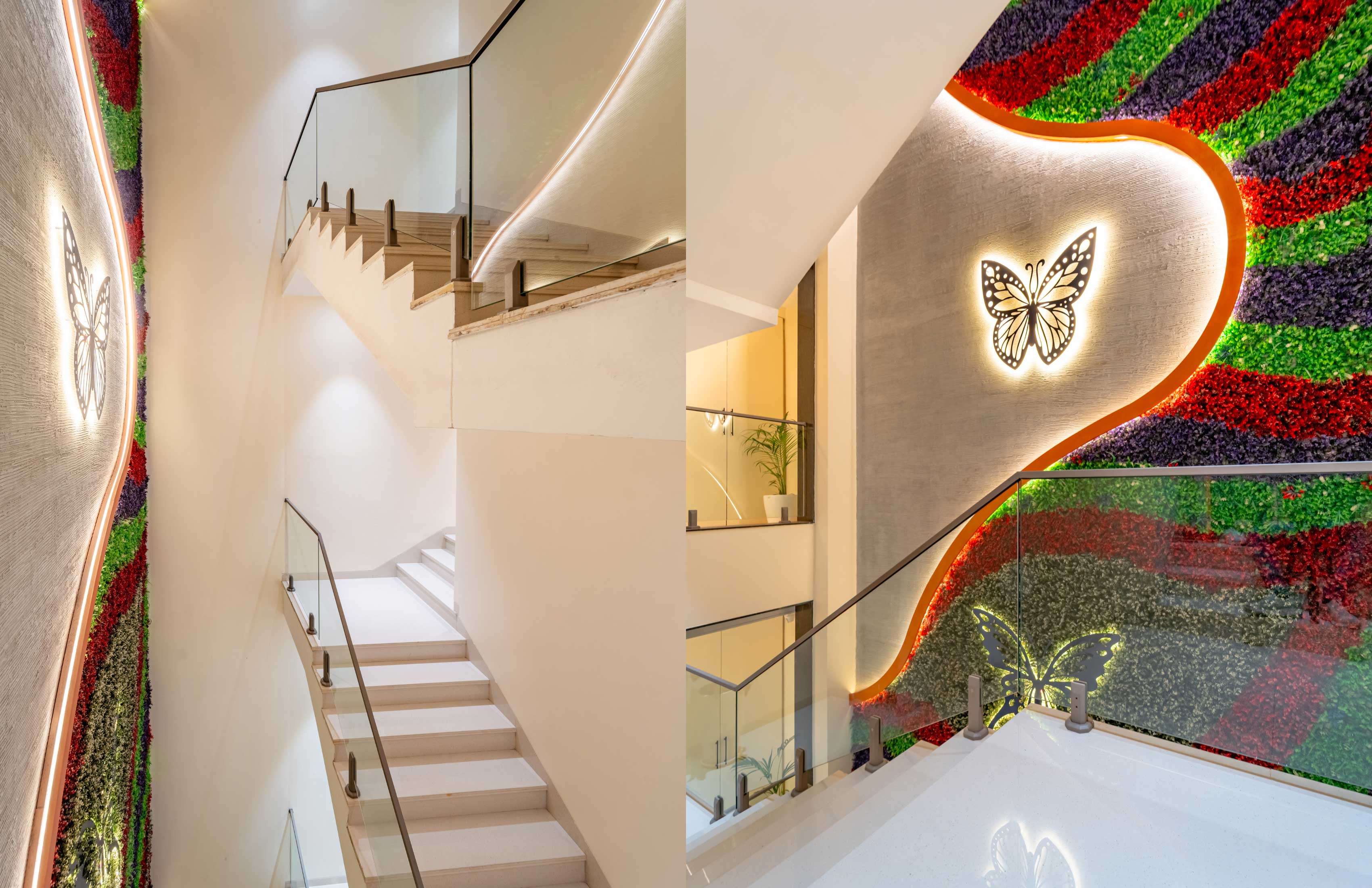 SCARLET Hotel lobby staircase