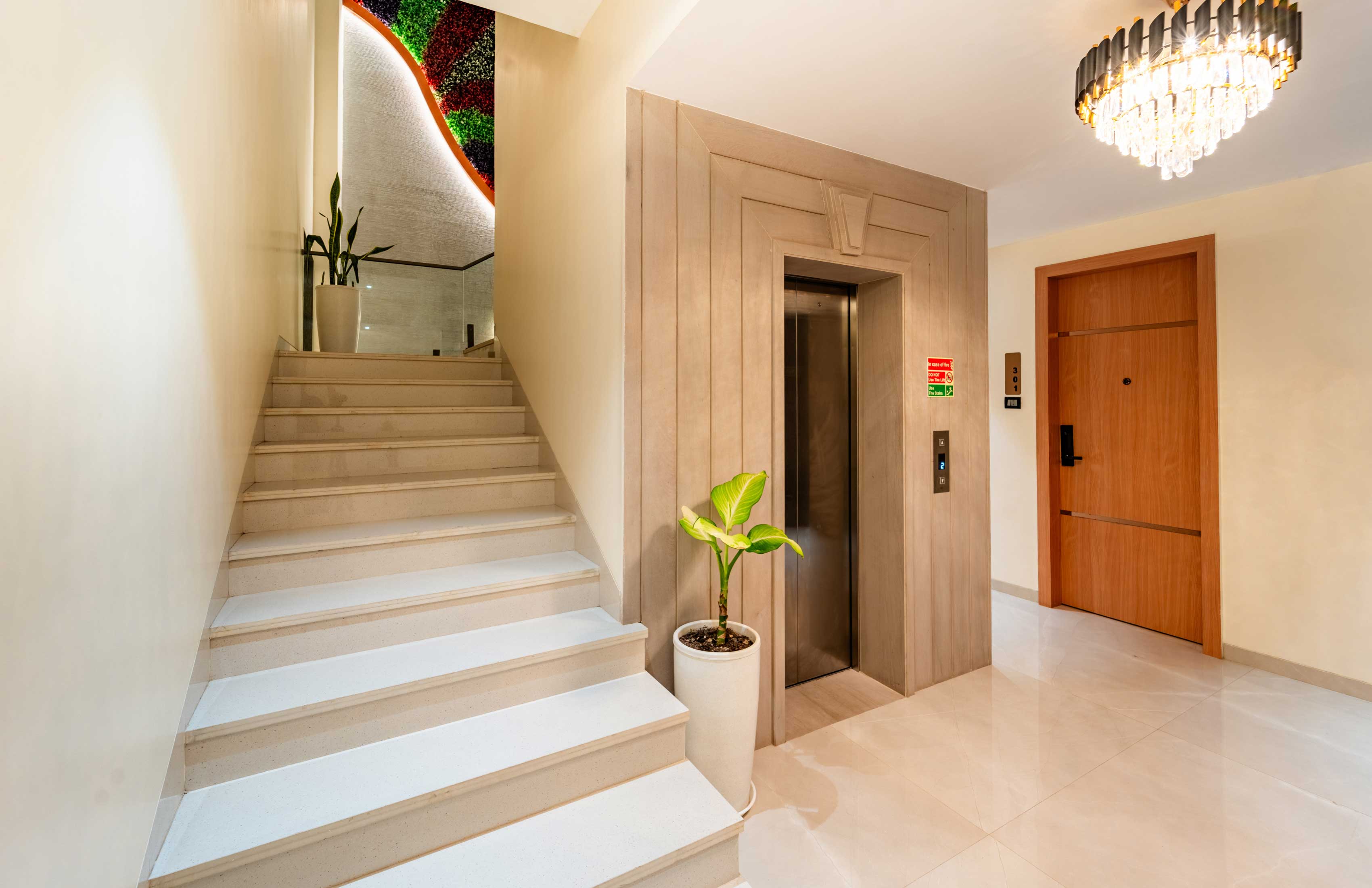 SCARLET Hotel reception seating area