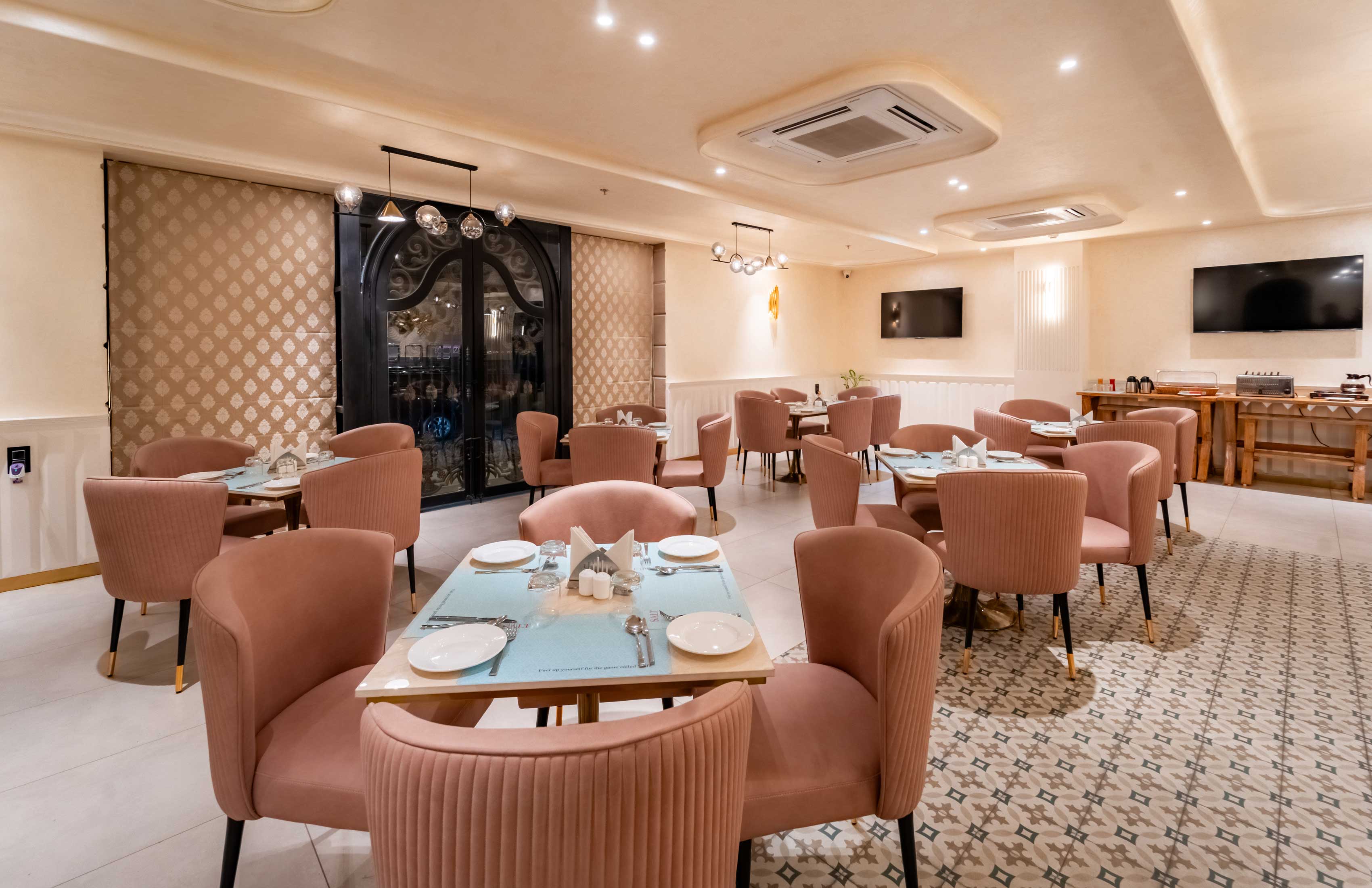 SALT Restaurant interiors at SCARLET